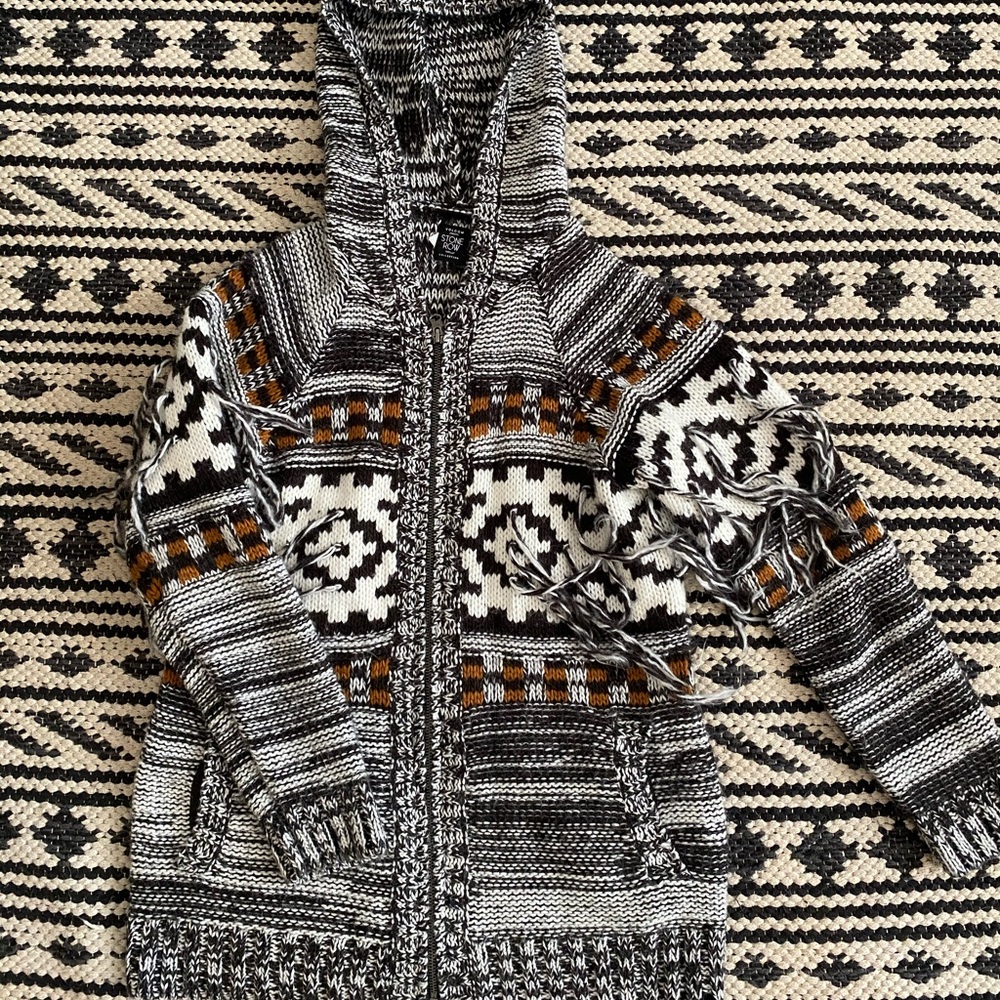 Volcom multi colored sweater